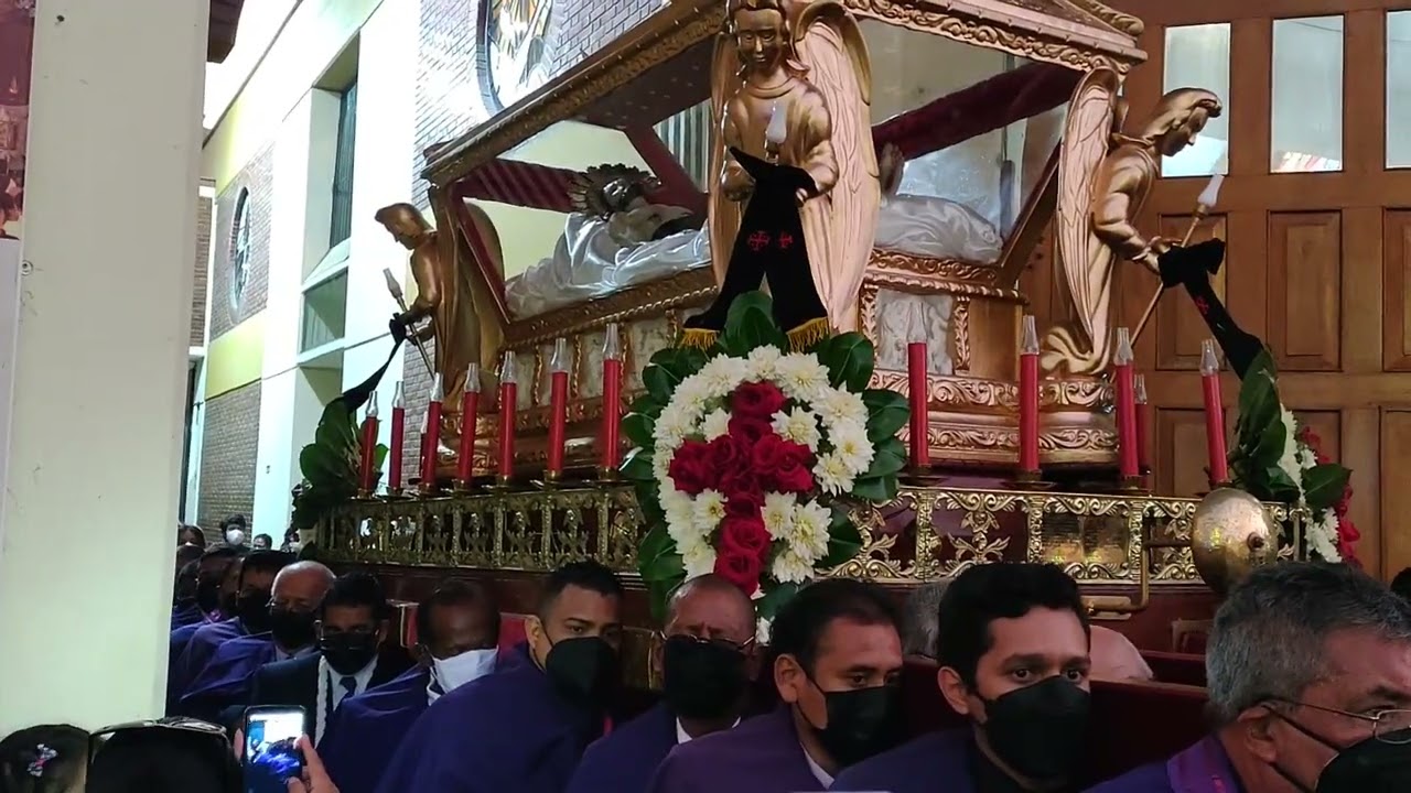 Procesión Iglesia San Pedro de Chorrillos - Lima, Perú. 15/4/2022