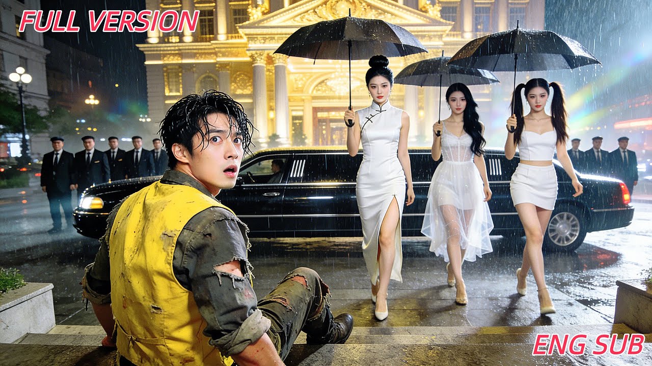 The humiliated deliveryman is actually a wealthy heir—his three CEO sisters shocked everyone!#drama