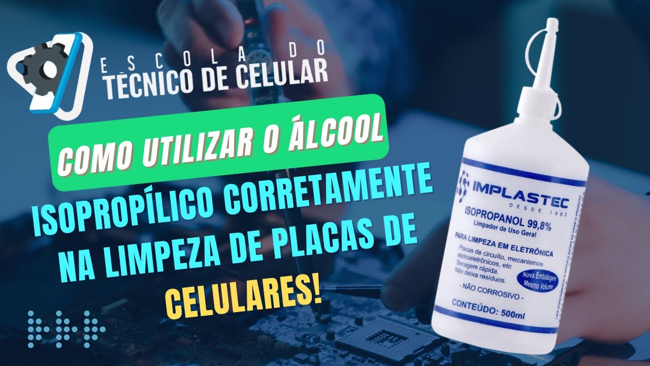COMO UTILIZAR O ÁLCOOL ISOPROPÍLICO CORRETAMENTE - APRENDA AGORA MESMO!