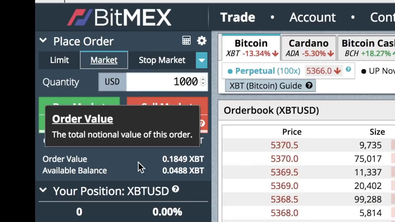 BitMEX Tutorial   How To SHORT & LONG Bitcoin With LEVERAGE    Leverage Trading