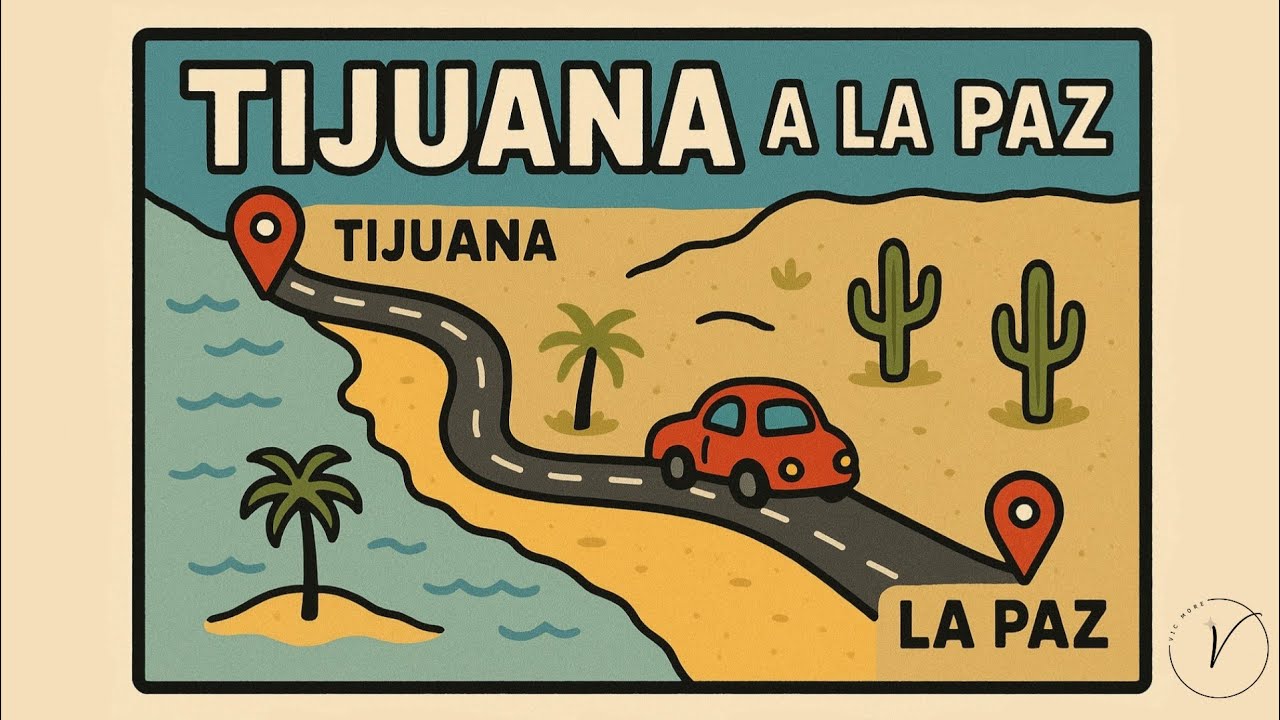 Baja California en 22 horas: Tijuana → La Paz (En carretera) 