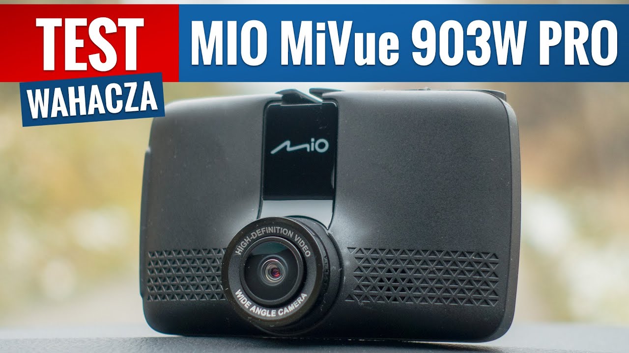 Mio MiVue 903W Pro - TEST PL Wideorejestrator do 550 zł z Sony Starvis 2 i dobrym trybem nocnym