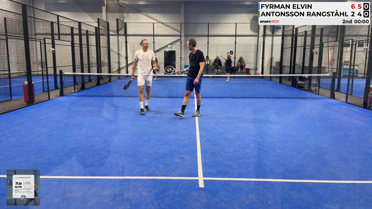 Carlshamn padel sänder live