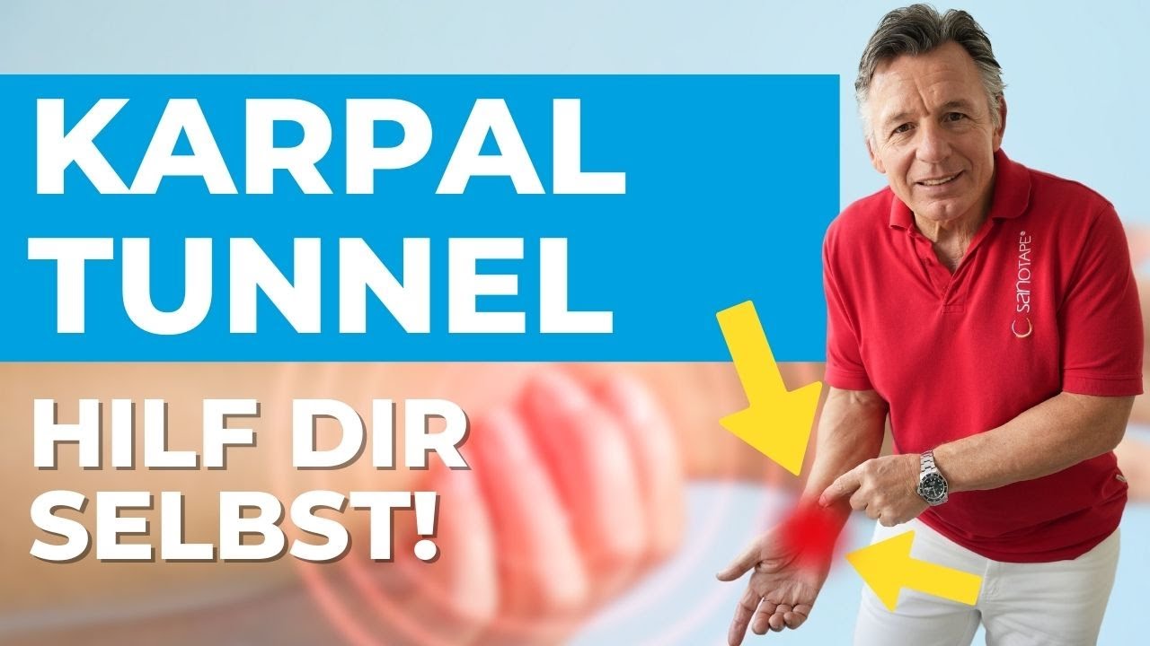 Du hast ein Karpaltunnelsyndrom? Deine Hände kribbeln? So hilfst du dir!