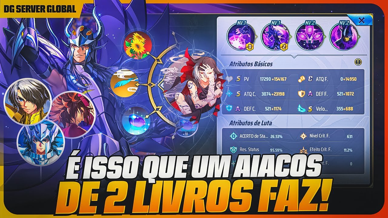 👁️🥊 DOIS LIVROS AZUIS! É ISSO QUE VOCÊ PRECISA PARA USAR O SEU AIACOS DE GARUDA NESTES COMBOS! 🥊👁️