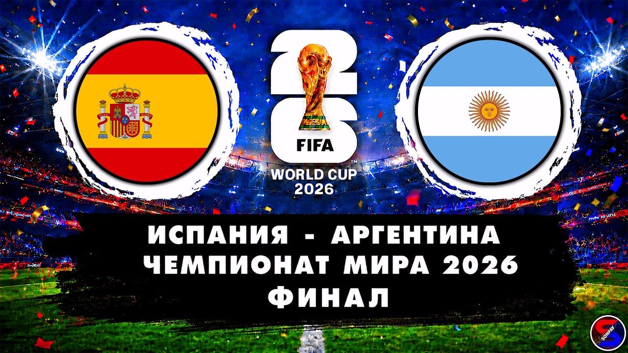 ИСПАНИЯ - АРГЕНТИНА СМОТРИМ МАТЧ | ЧЕМПИОНАТ МИРА 2026 ФИНАЛ ТУРНИРА | ОБСУЖДАЕМ И ОБЩАЕМСЯ 19.07.26