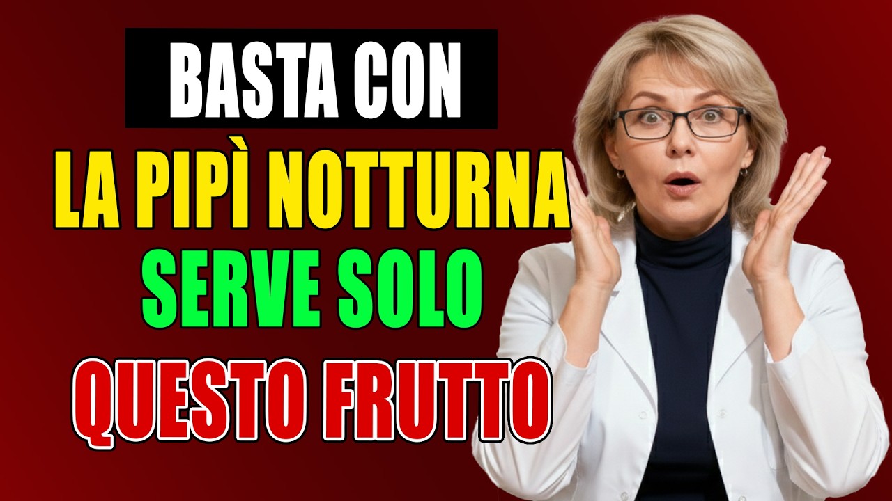 Mangia 3 frutti e dimentica la minzione frequente durante la notte | L’urologo spiega