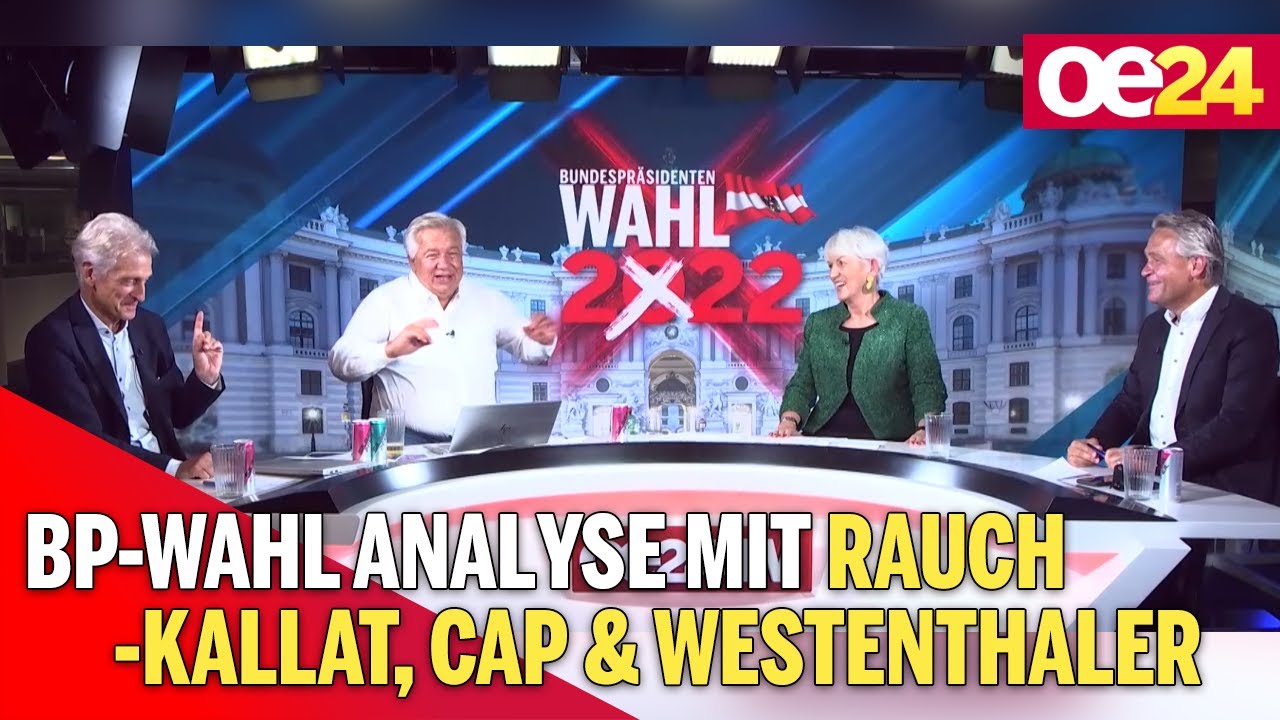 BP-Wahl Analyse mit Rauch-Kallat, Cap & Westenthaler