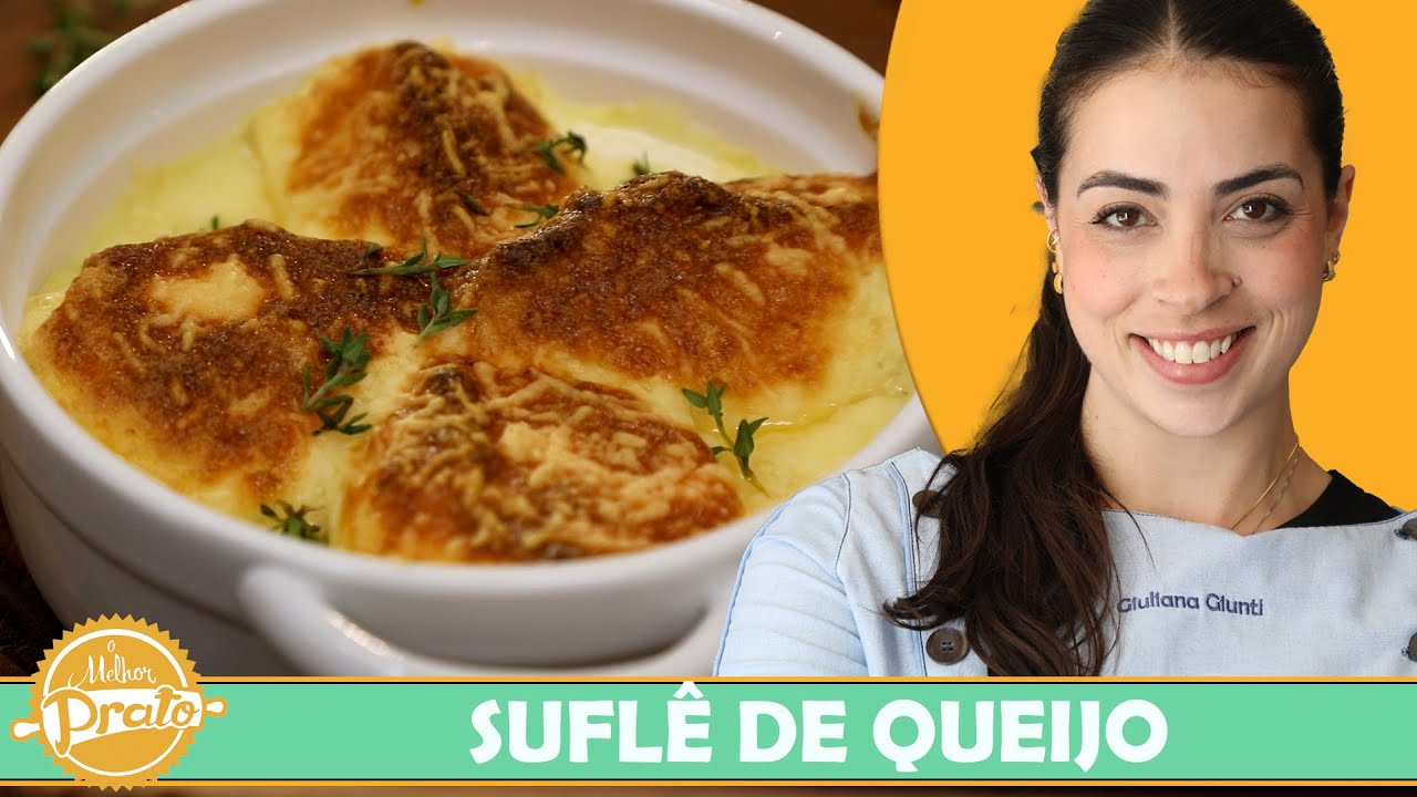 Suflê de Queijo - O Melhor Prato