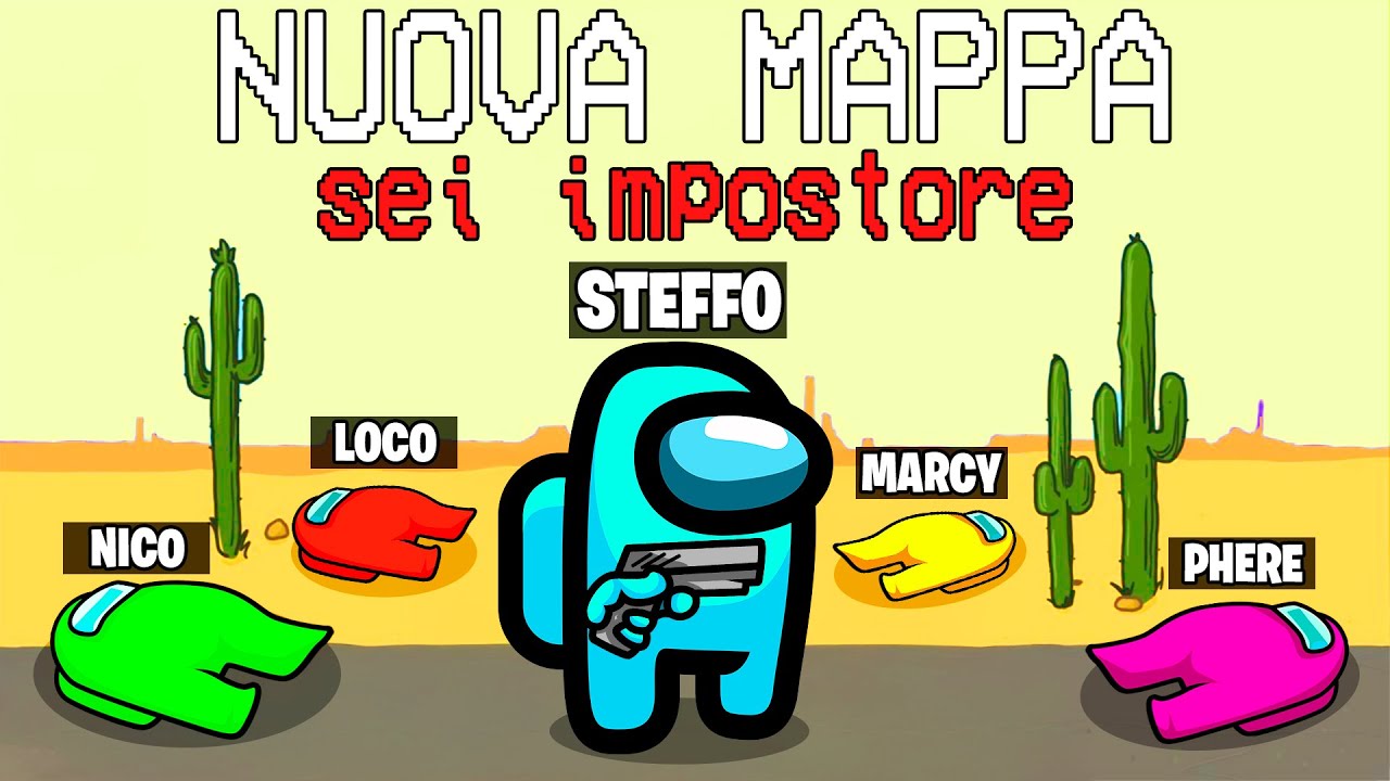 LA NUOVA MAPPA DI AMONG US 3D È INCREDIBILE!