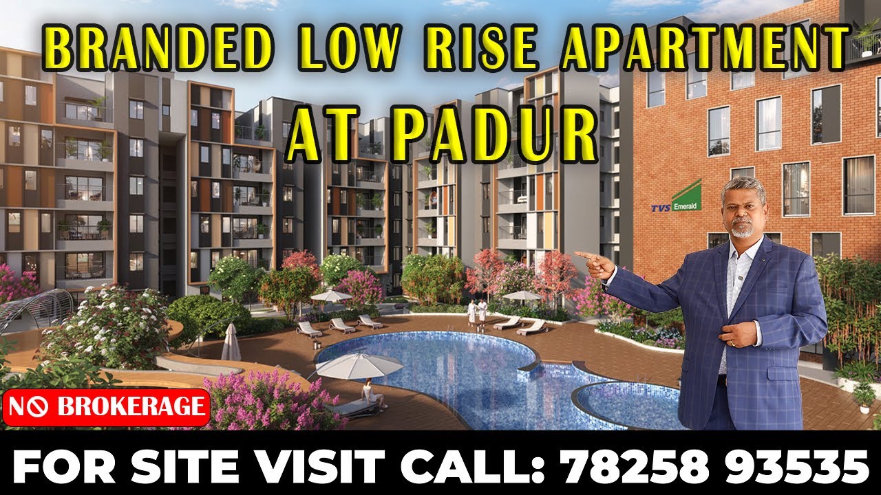 TVS Emerald Verde Vista | 2 & 3 & 4 BHK Apartments l Padur OMR Chennai l  Chennai Homes