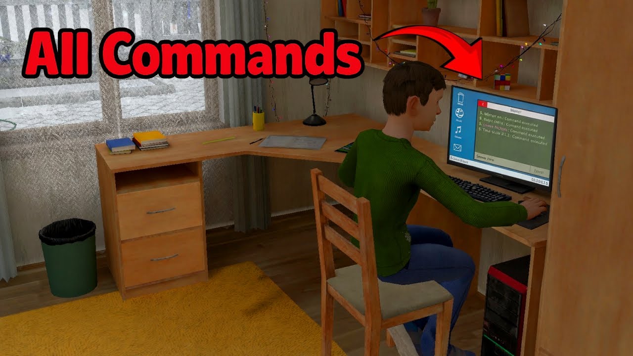 All Terminal Commands In Schoolboy Runaway V 1.02