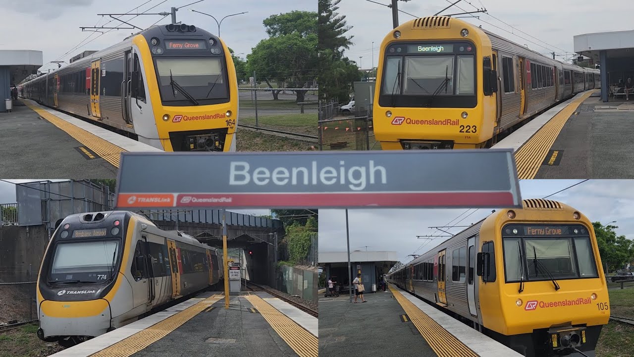 Trains at Beenleigh 