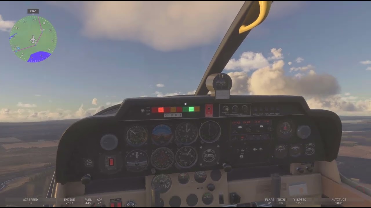 Robin DR400 | Wick to Dornoch | Microsoft Flight Simulator