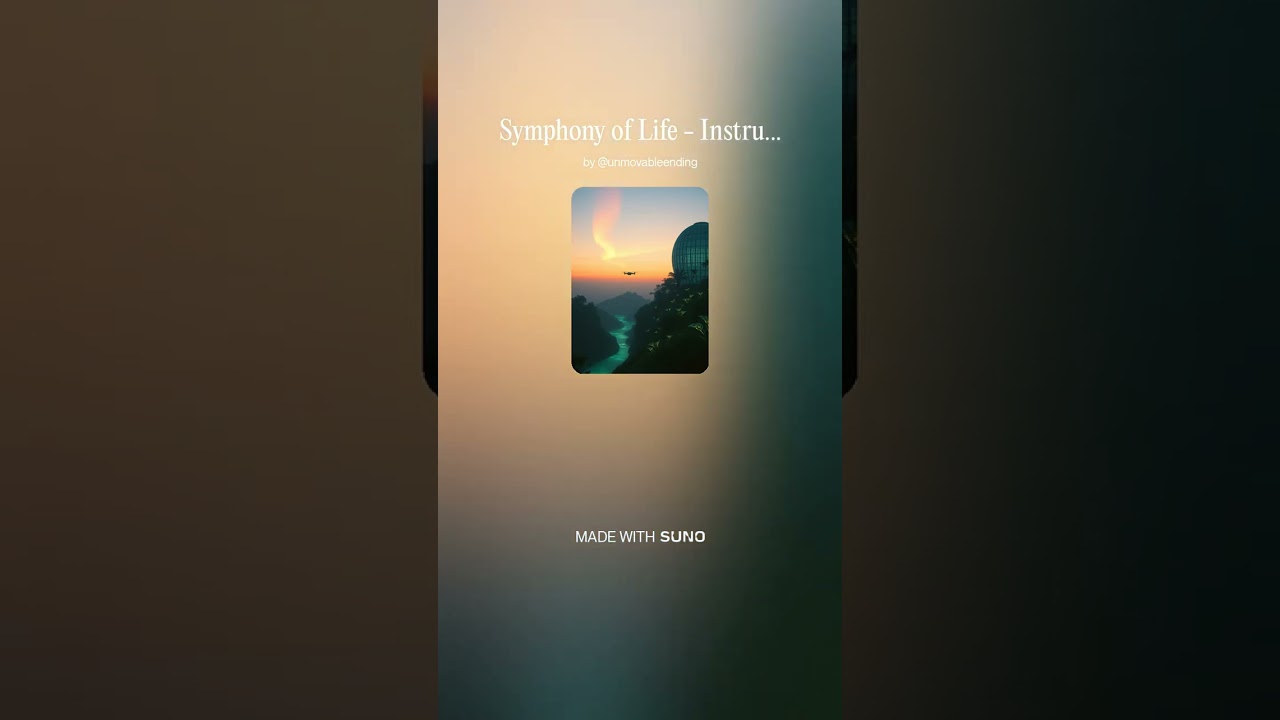 Symphony of Life 7 - Instrumental #AI​ #Song​ by #Suno​ #music​ #newmusic​