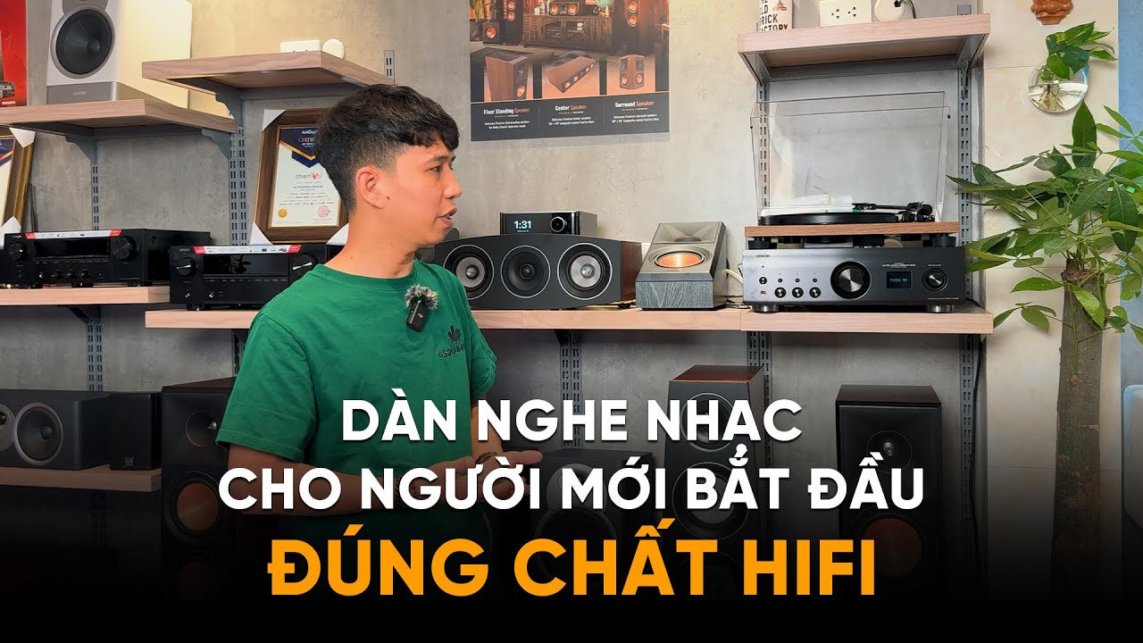 Cách Phối Dàn Âm Thanh Nghe Nhạc Chuẩn HiFi Mới Nhất 2025 | Nghe Hay Mà Còn Dễ Sử Dụng !!