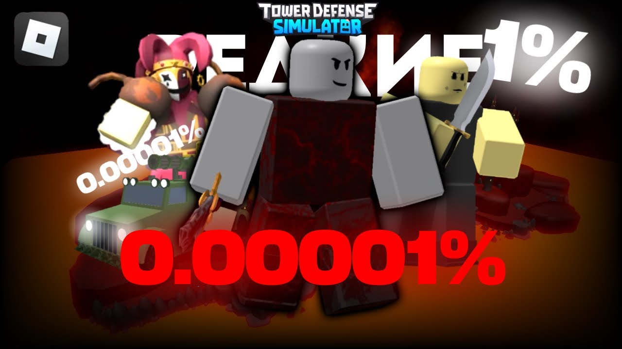 The Rarest Events in Tower Defense Simulator | ROBLOX