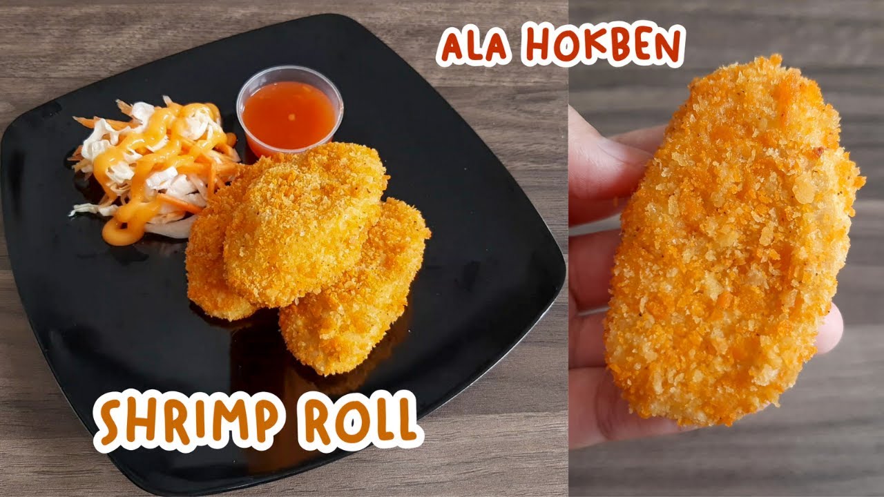 SHRIMP ROLL ALA HOKBEN | ENAK & MIRIP BANGET !!