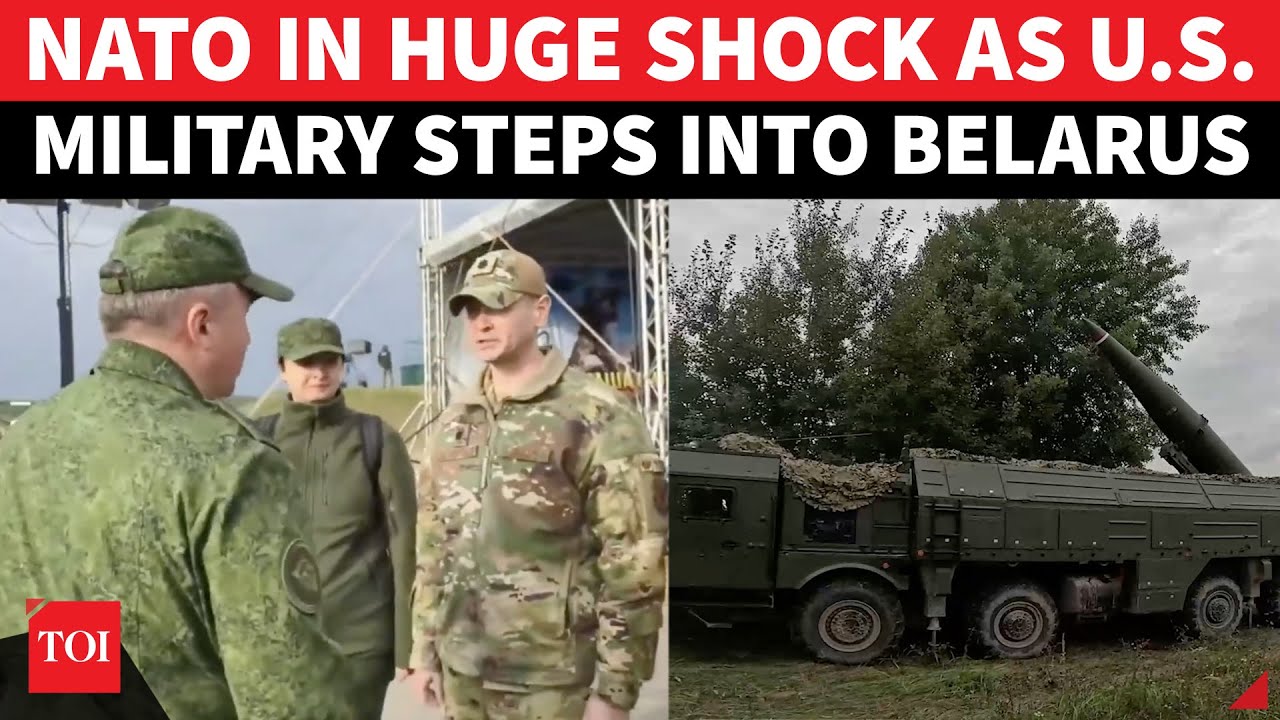 U.S. Soldiers ENTER Belarus After Russia 'BOMBS' Nato Territory; Unusual Scenes On Cam