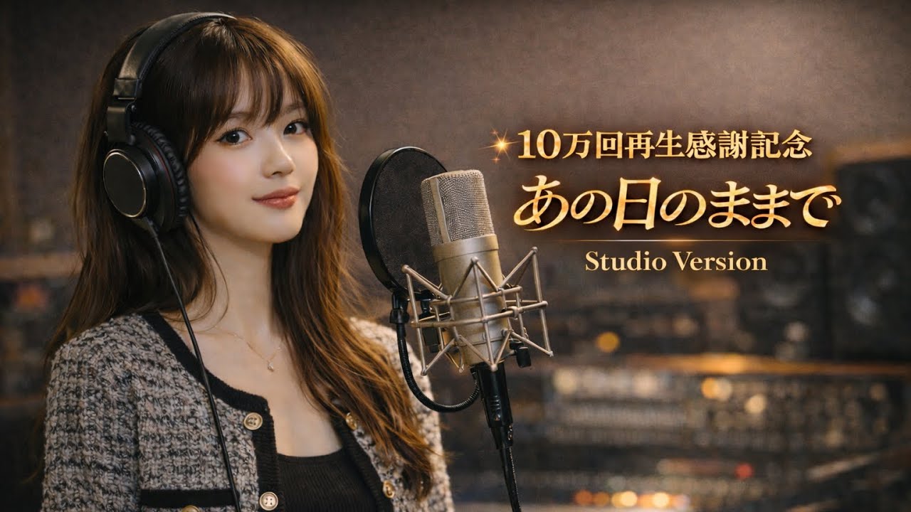 【感動】10万回再生ありがとう「あの日のままで」Studio Version