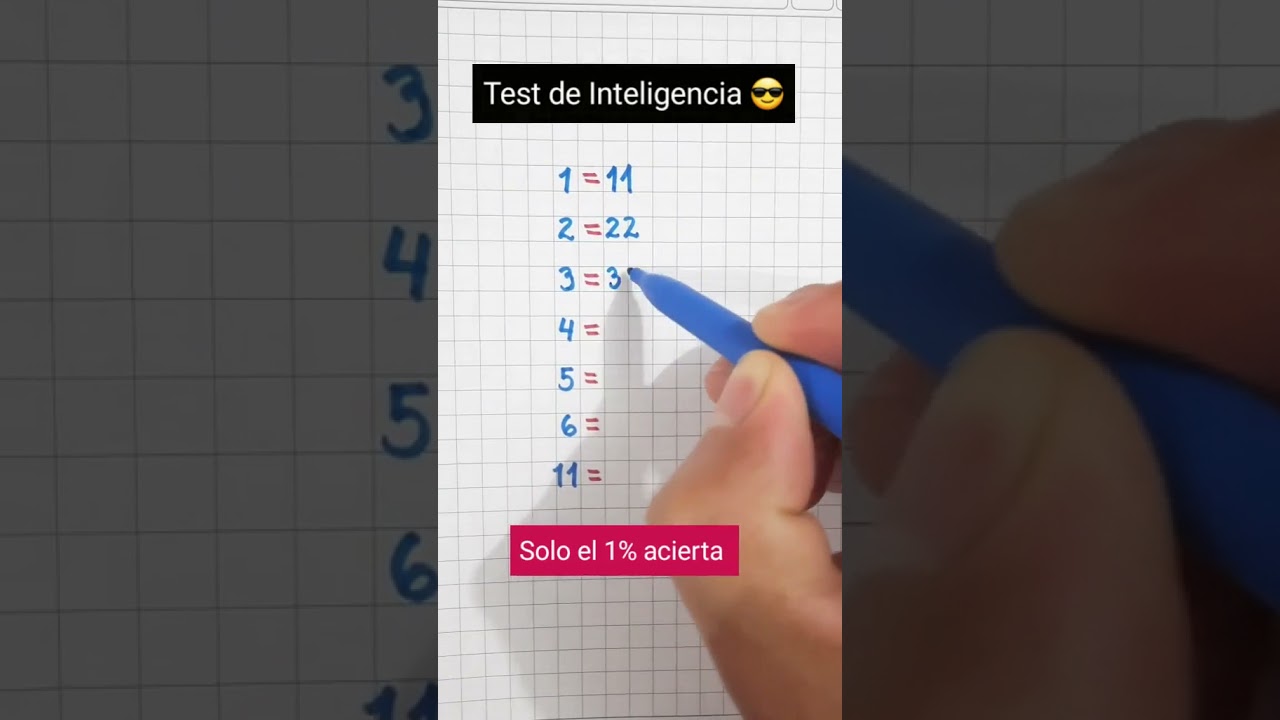 Reto Matem&aacute;tico | Test de Inteligencia | Razonamiento Matem&aacute;tico