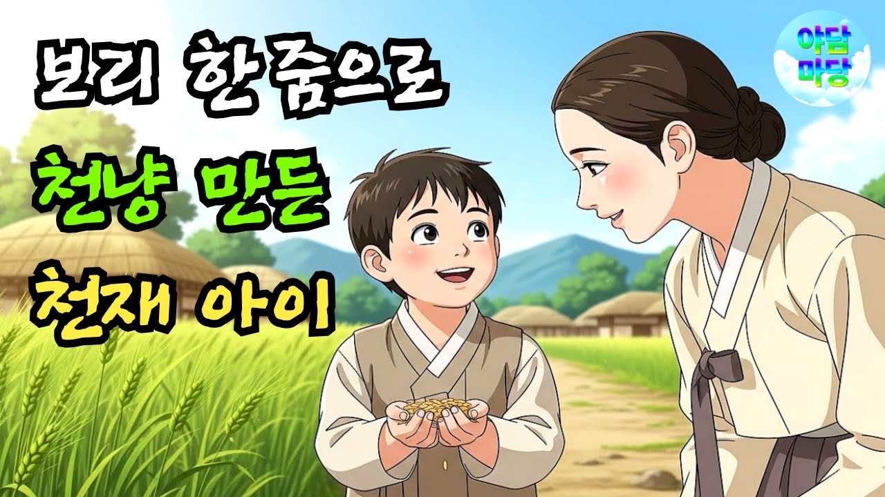 보리 한 줌으로 천냥의 길을 연 천재 아이