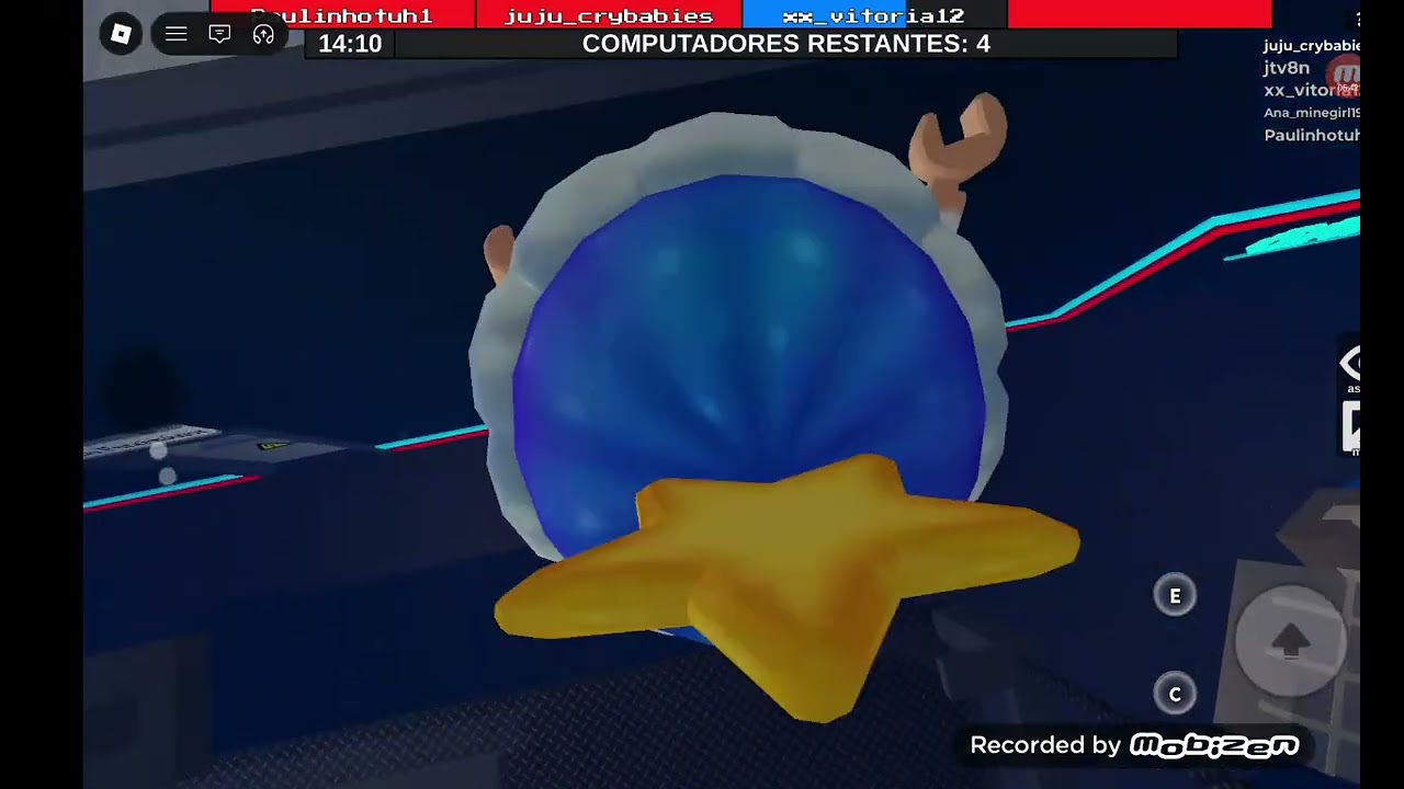 Jogando marretão com minha prima. [Roblox]