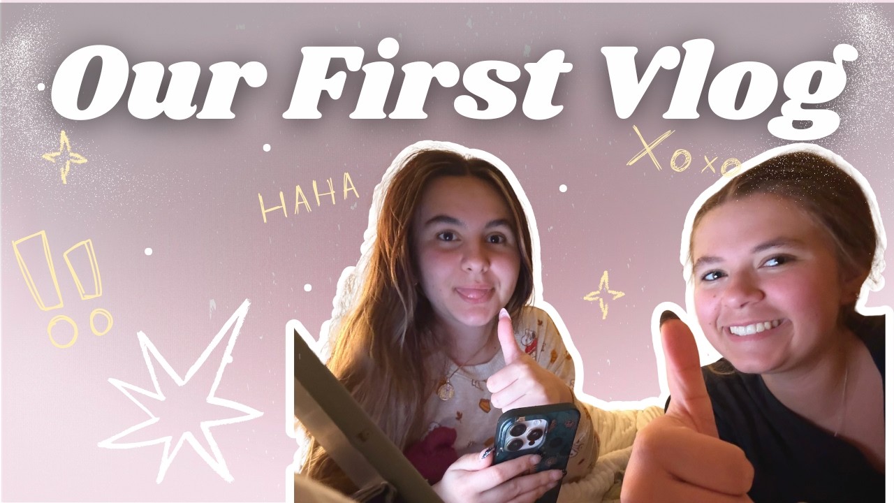 Our First Ever Vlog: learn about us!