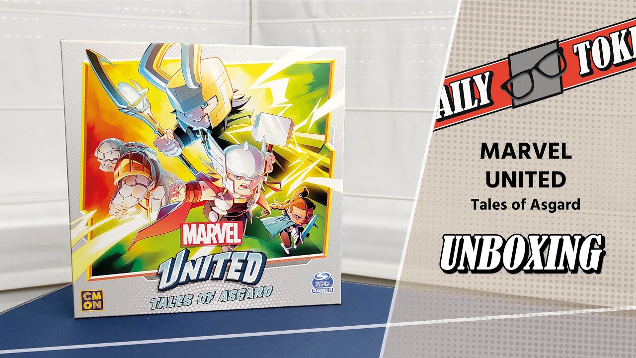 Marvel United: Relatos de Asgard (Tales of Asgard) - Unboxing