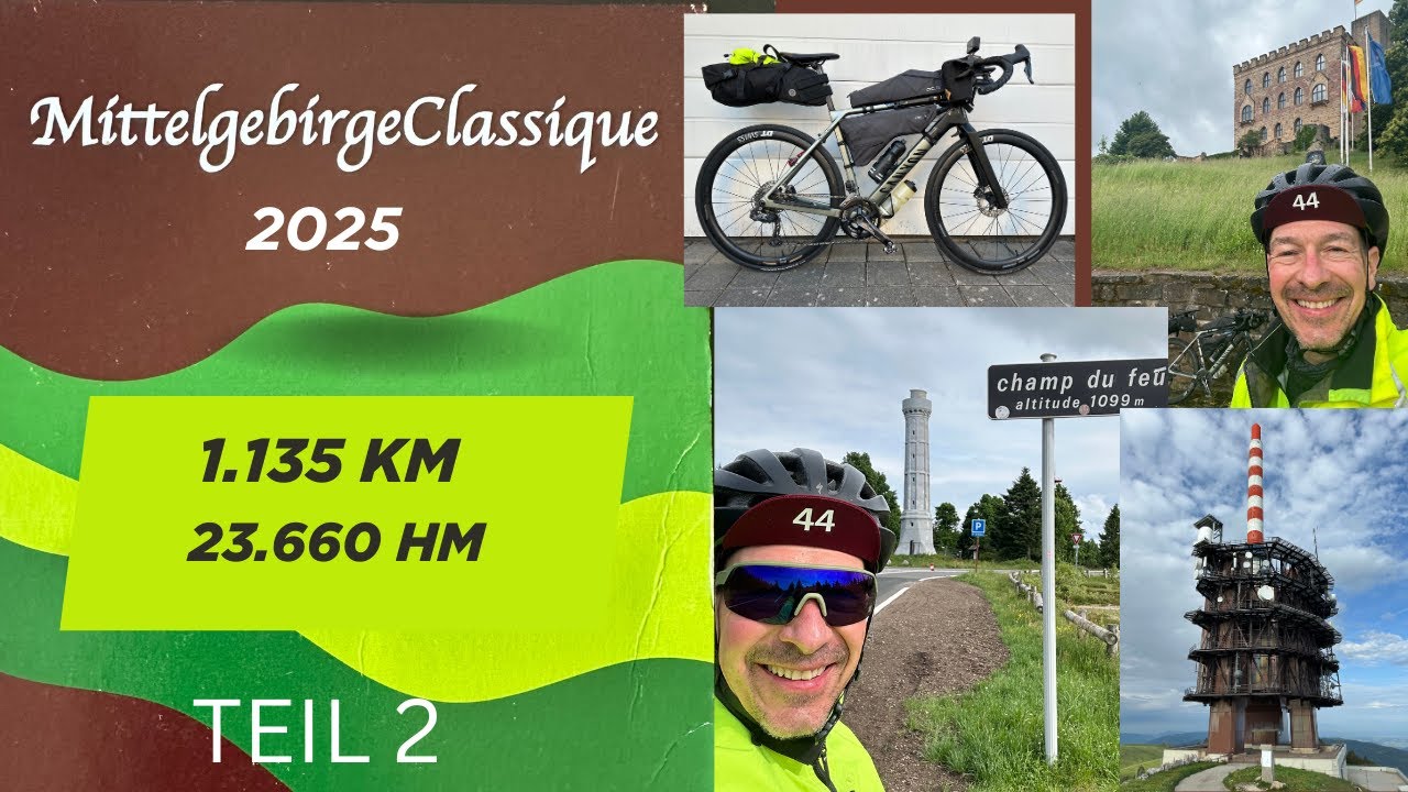 Mittelgebirge Classique 2025 - Self-supported Ultracycling-Challenge Teil 2