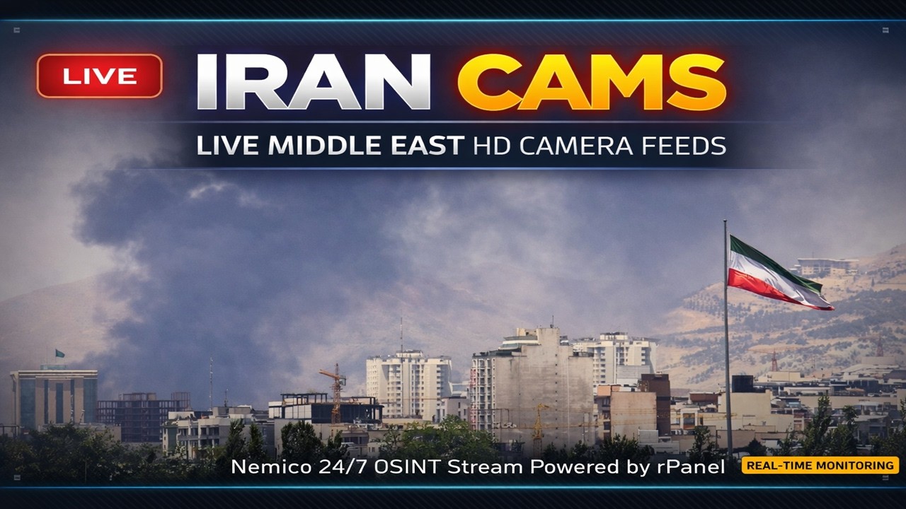 LIVE: Iran Cameras | Realtime HD Cameras in Iran, Israel, and the Middle East