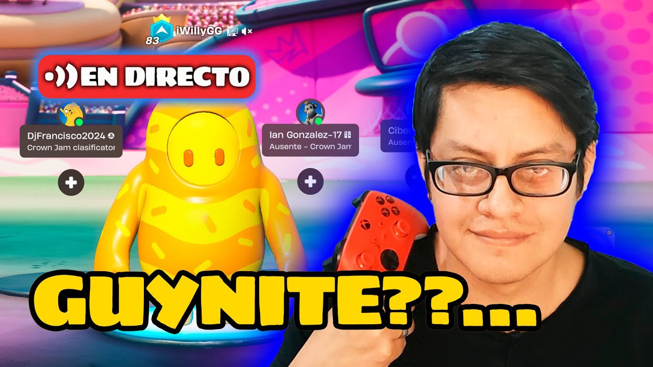 😱 Fortnite x Fall Guys LLEGÓ 🤯 | Probando el NUEVO MODO Crown Jam EN DIRECTO