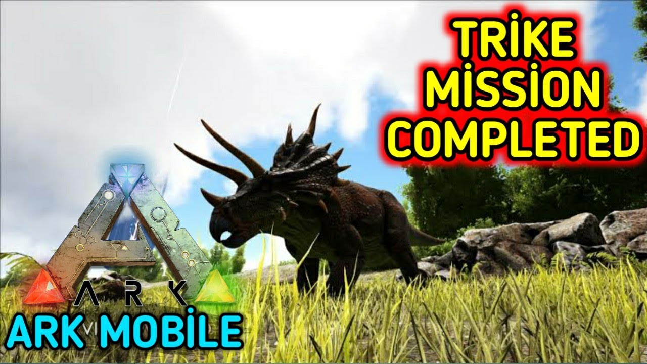 Ark Türkçe TRİKENİN GÜCÜ AŞKINA (Trike Evcilleştirme) ARK Survival Evolved Mobile S3B6