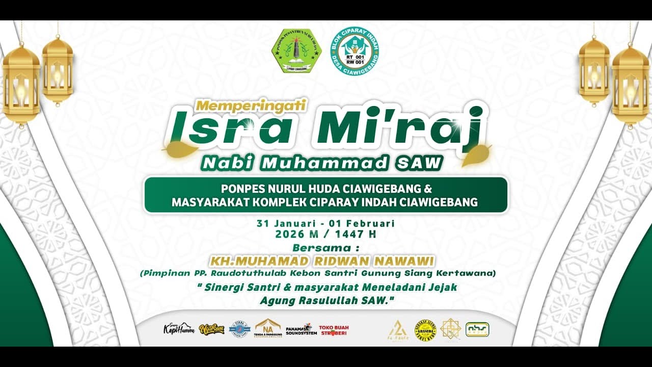 LOMBA GEBYAR RAJAB NURUL HUDA