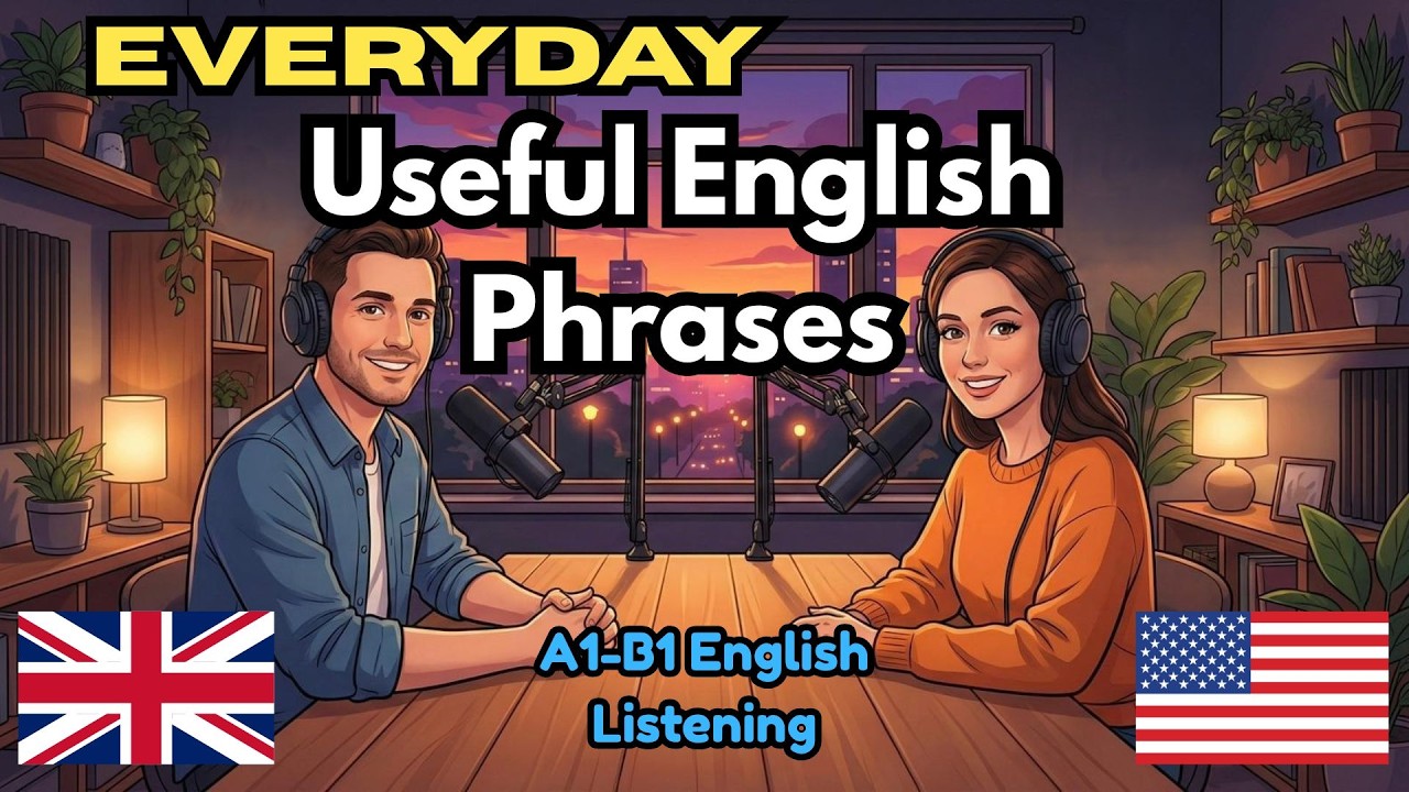 Essential Phrases for Beginners | Speak English Confidently | Daily Conversation Practice