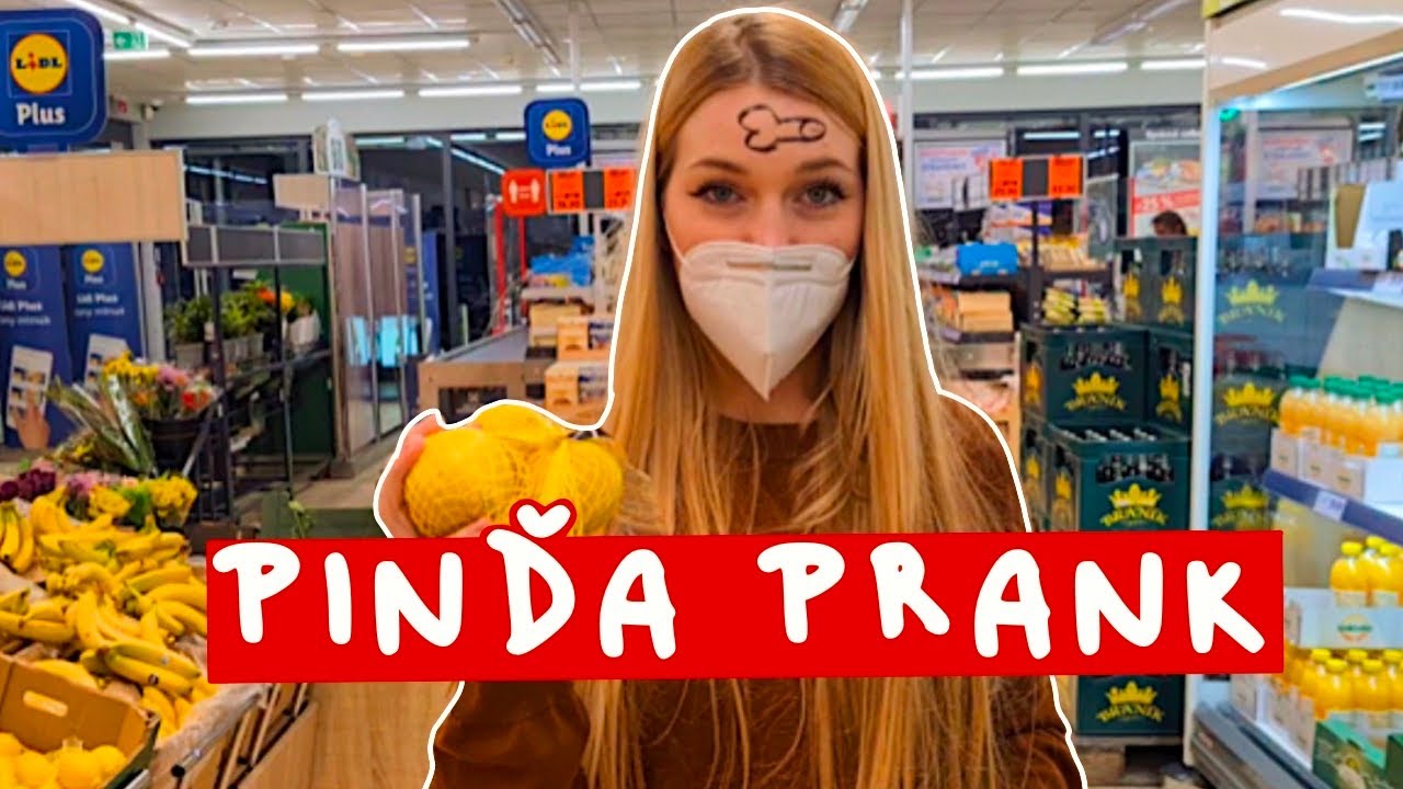 PRANK PINDÍK NA HLAVĚ Aneb Jak se Ztrapnit na Veřejnosti (Kuba a Danča)