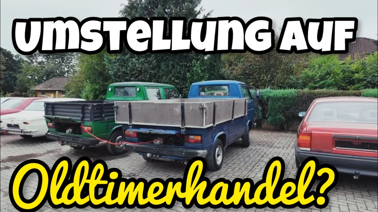 Oldtimer für den Autohandel! Wir holen 6 neue Autos GLEICHZEITIG! Schaffen alle Motoren die  150km?