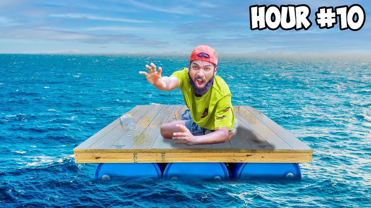 මම වැවක් මැද්දෙ පැය 24ක් හිටියා | I Survived For 24 Hours Middle Of A Lake