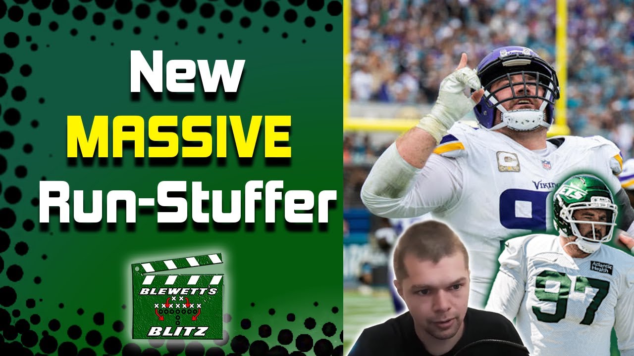 Harrison Phillips Brings MASSIVE Power to Jets DL | Film Breakdown | Blewett's Blitz