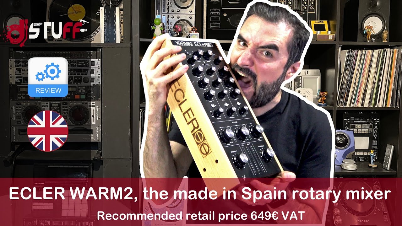 ECLER WARM2, the made in Spain rotary mixer 🇬🇧