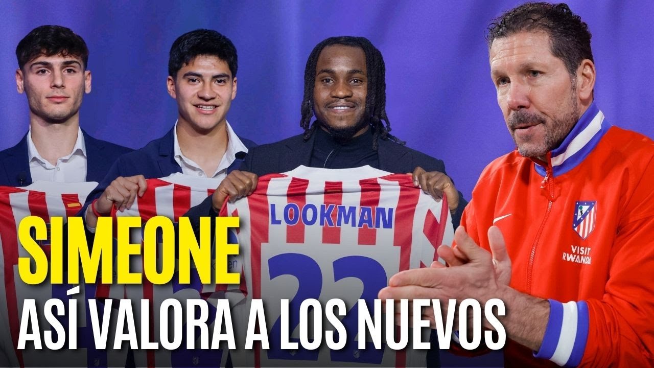 🔴⚪ Simeone analiza los FICHAJES y alucina con ADEMOLA LOOKMAN: "SE NOTA SU POTENCIA" 🚀