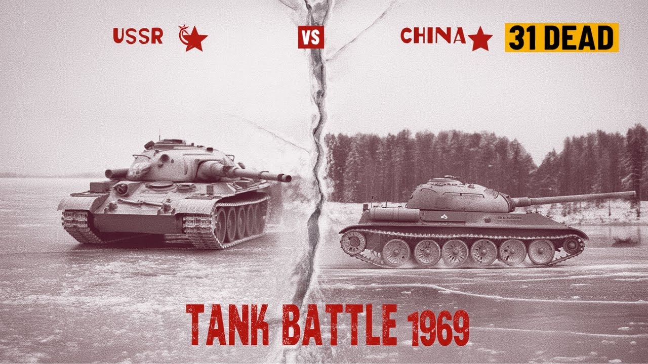 How China and USSR Fought a Tank Battle on a Frozen River &mdash; And Nearly Started Nuclear War