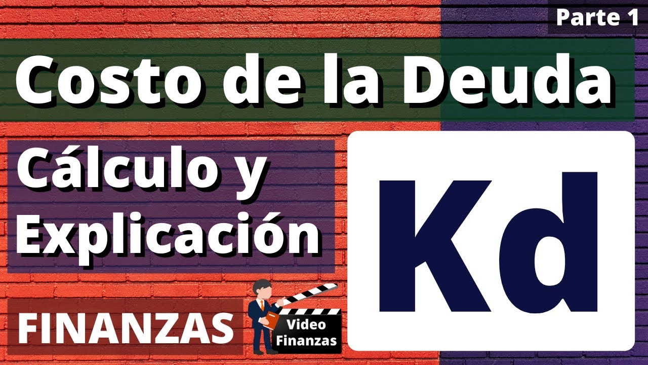 Costo de la deuda Kd. Ejemplo y ejercicio Excel. Calcular costo de la deuda de una empresa. Parte 1