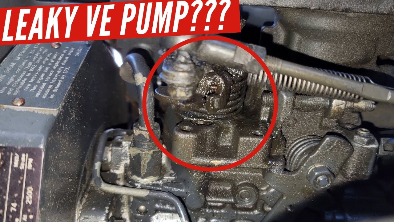 VE Pump Leak Repair - 3200 RPM Governor Spring Installation | 1st Gen Cummins