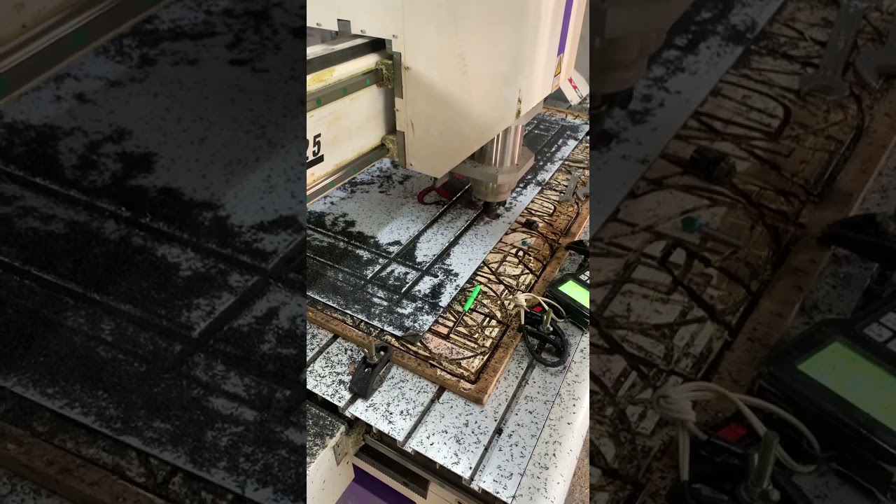 CNC ROUTER ACP Grooving