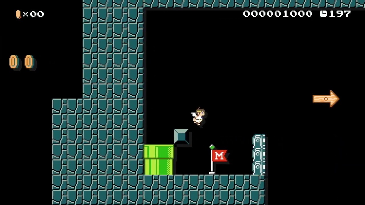 メイドインワリオ風コース [Made in Wario style course] by ユキだるま [Yuki Daruma] 🍄 Super Mario Maker ✹Wii U✹ 