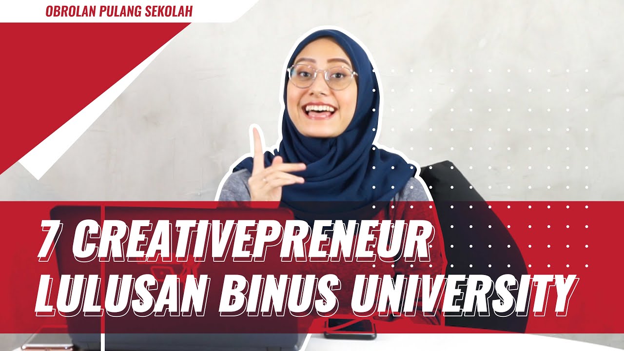 INSPIRATIF! Kenalan dengan 7 Sosok Anak Muda Entrepreneur di Bidang Kreatif!