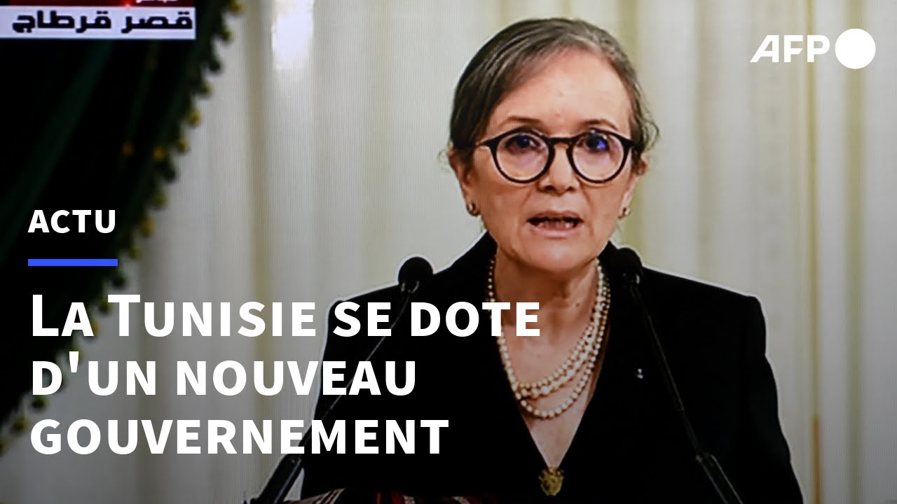 La Tunisie, en pleine crise, se dote d'un nouveau gouvernement | AFP