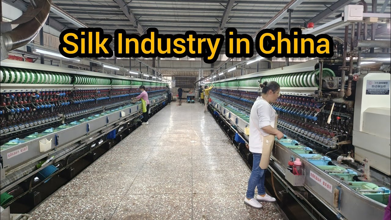Silk Production Line In China | Silk Industry