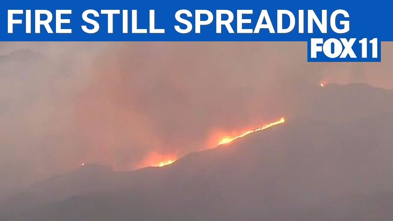 California wildfire breaks out amid triple-digit temps  | FOX 11 LA